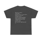 Cotton Tee with Psalm 23 Quoted