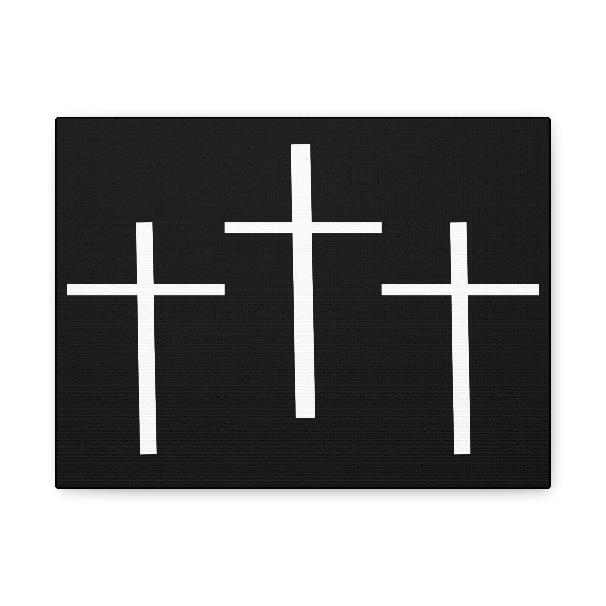 Wall Art - 3 Crosses Design
