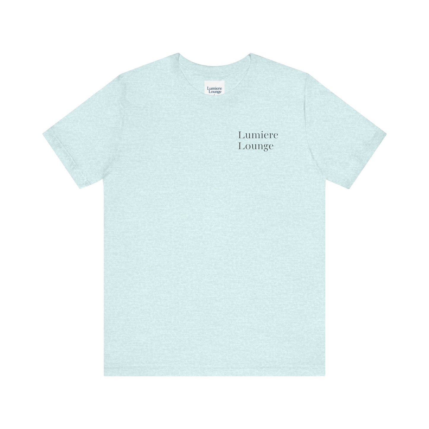 Lumiere Lounge Unisex Jersey Tee - Cozy Casual Wear for Every Occasion, Gift for Friends, Graphic T-Shirt, Lounge Wear, Summer Style