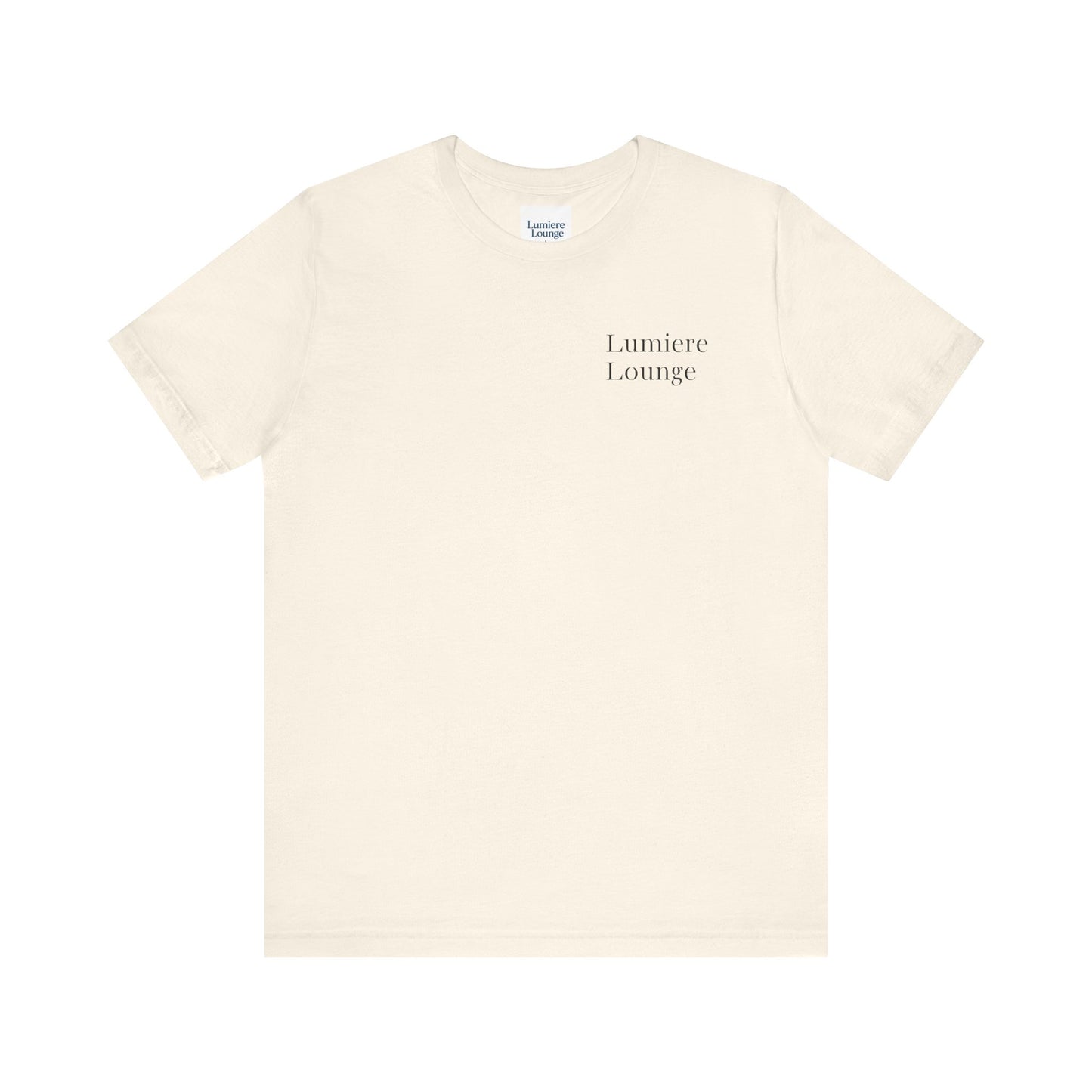 Lumiere Lounge Unisex Jersey Tee - Cozy Casual Wear for Every Occasion, Gift for Friends, Graphic T-Shirt, Lounge Wear, Summer Style