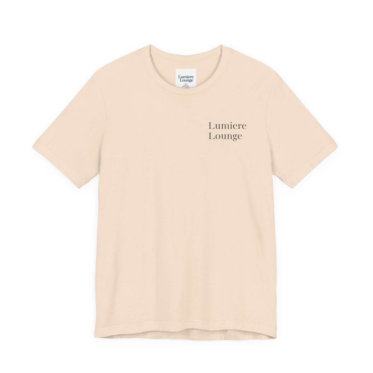 Lumiere Lounge Unisex Jersey Tee - Cozy Casual Wear for Every Occasion, Gift for Friends, Graphic T-Shirt, Lounge Wear, Summer Style