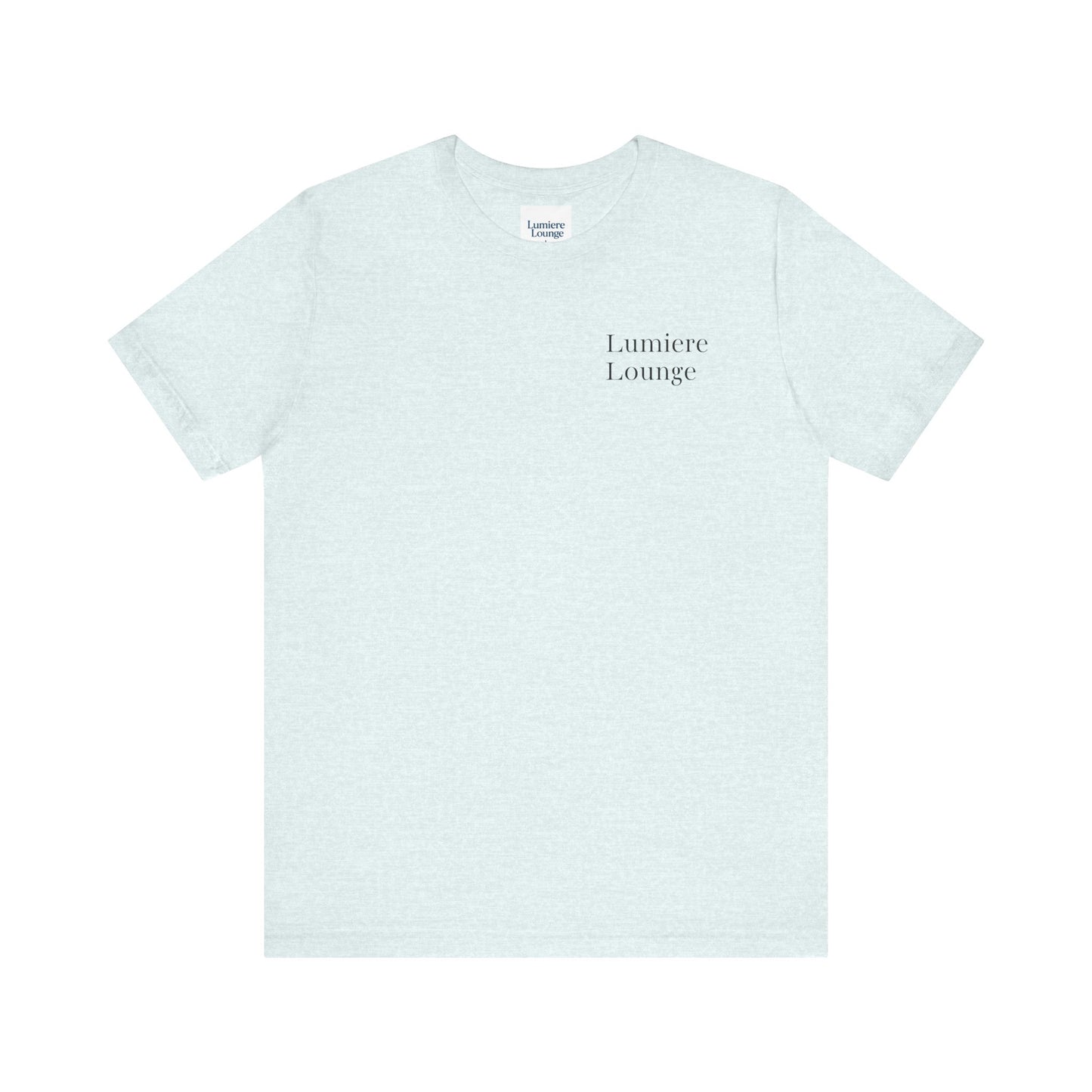 Lumiere Lounge Unisex Jersey Tee - Cozy Casual Wear for Every Occasion, Gift for Friends, Graphic T-Shirt, Lounge Wear, Summer Style