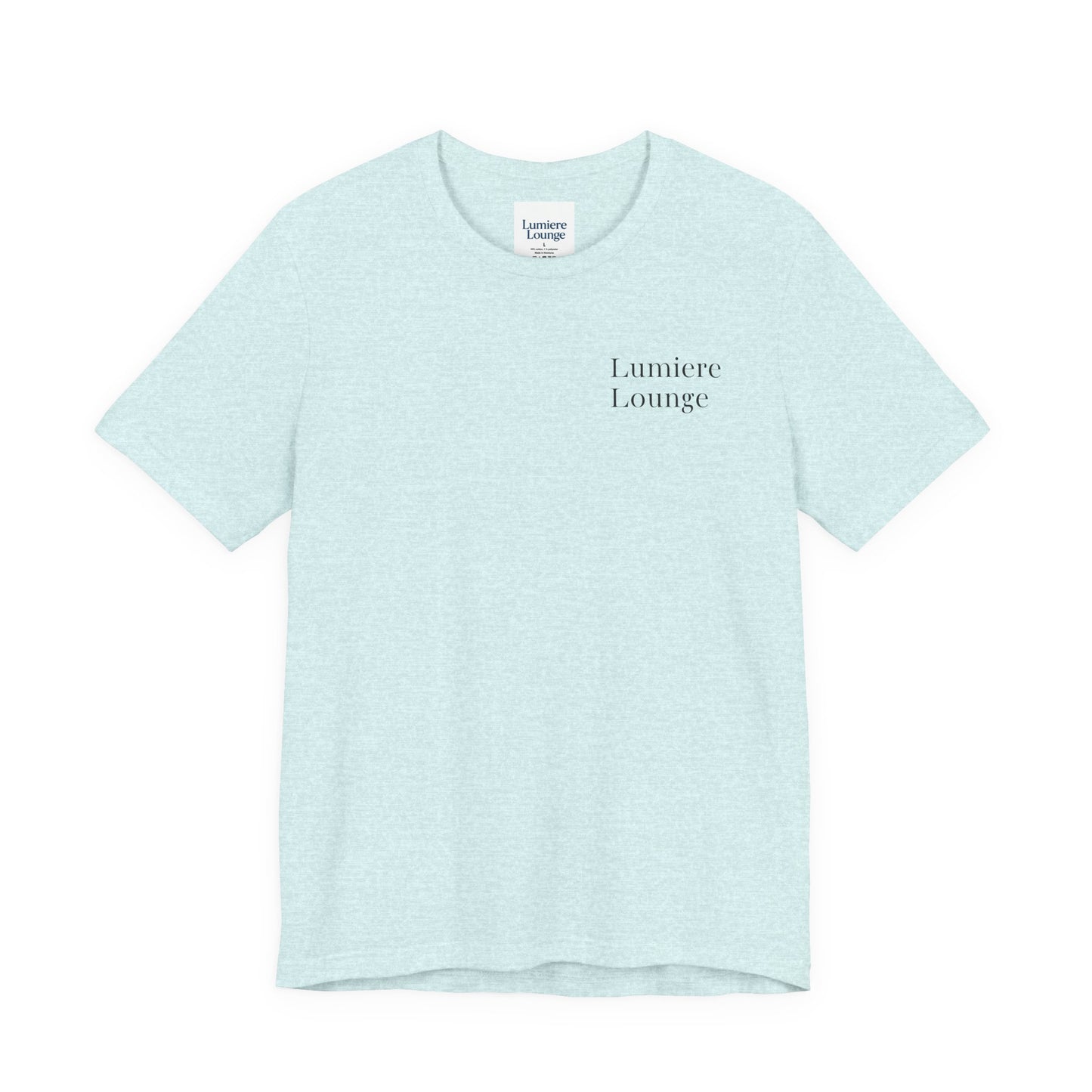 Lumiere Lounge Unisex Jersey Tee - Cozy Casual Wear for Every Occasion, Gift for Friends, Graphic T-Shirt, Lounge Wear, Summer Style