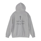 Christian Saved by Grace Living by Faith Hoodie