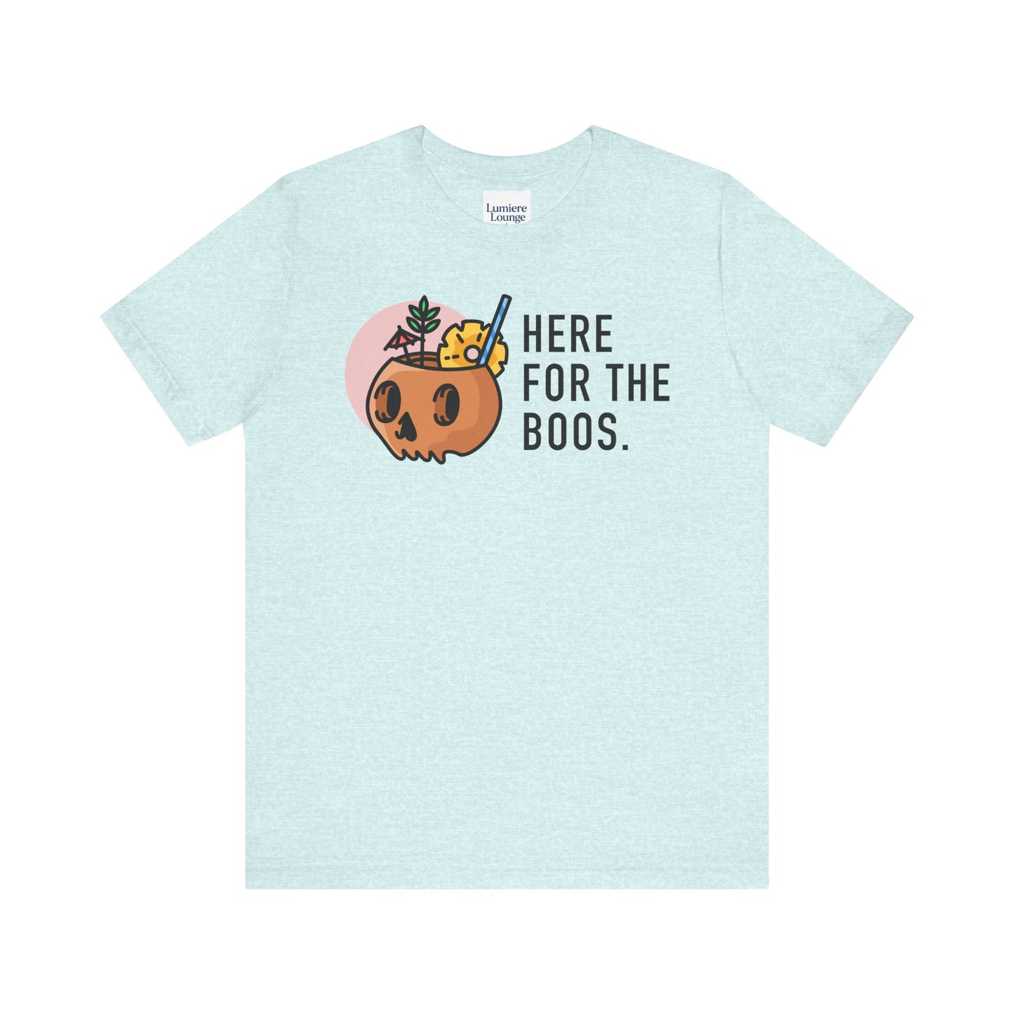 Halloween Graphic Tee - Here for the Boos Funny T-Shirt, Unisex Spooky shirt