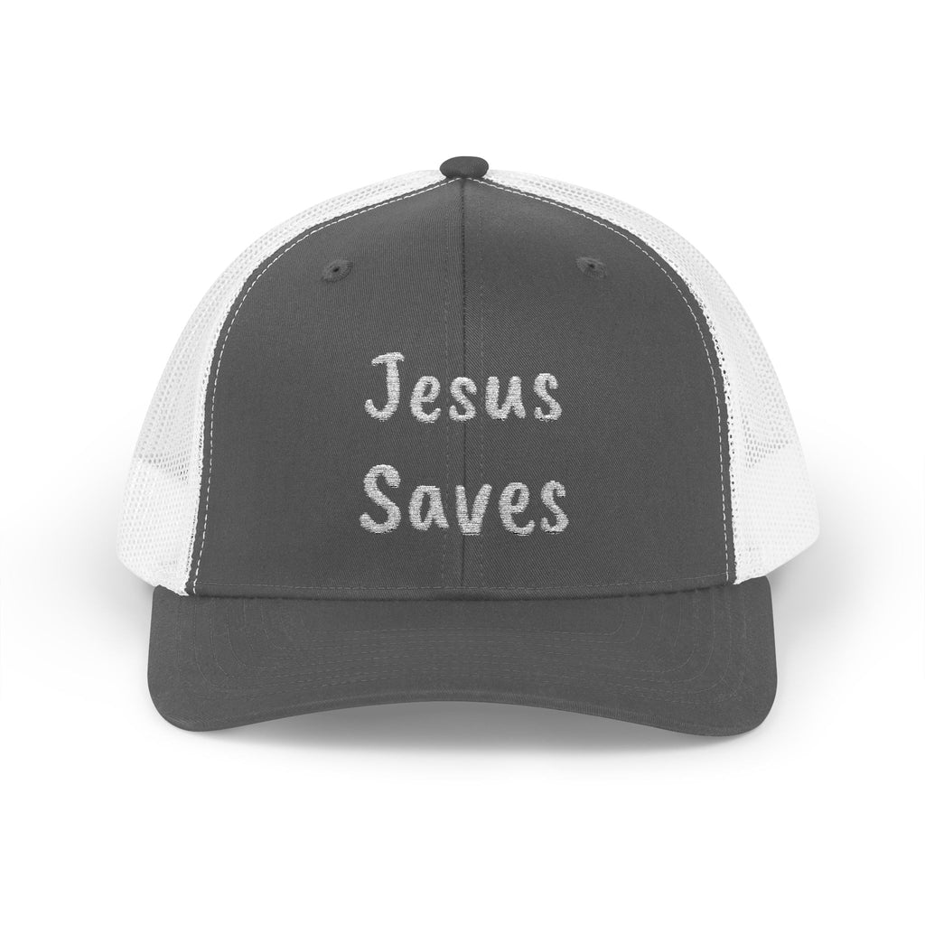 Christian Jesus Saves Snapback Trucker Cap Hat