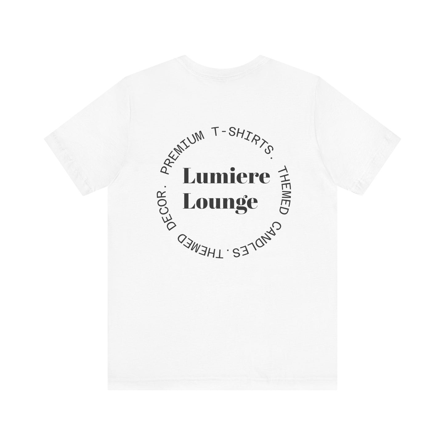Lumiere Lounge Unisex Jersey Tee - Cozy Casual Wear for Every Occasion, Gift for Friends, Graphic T-Shirt, Lounge Wear, Summer Style