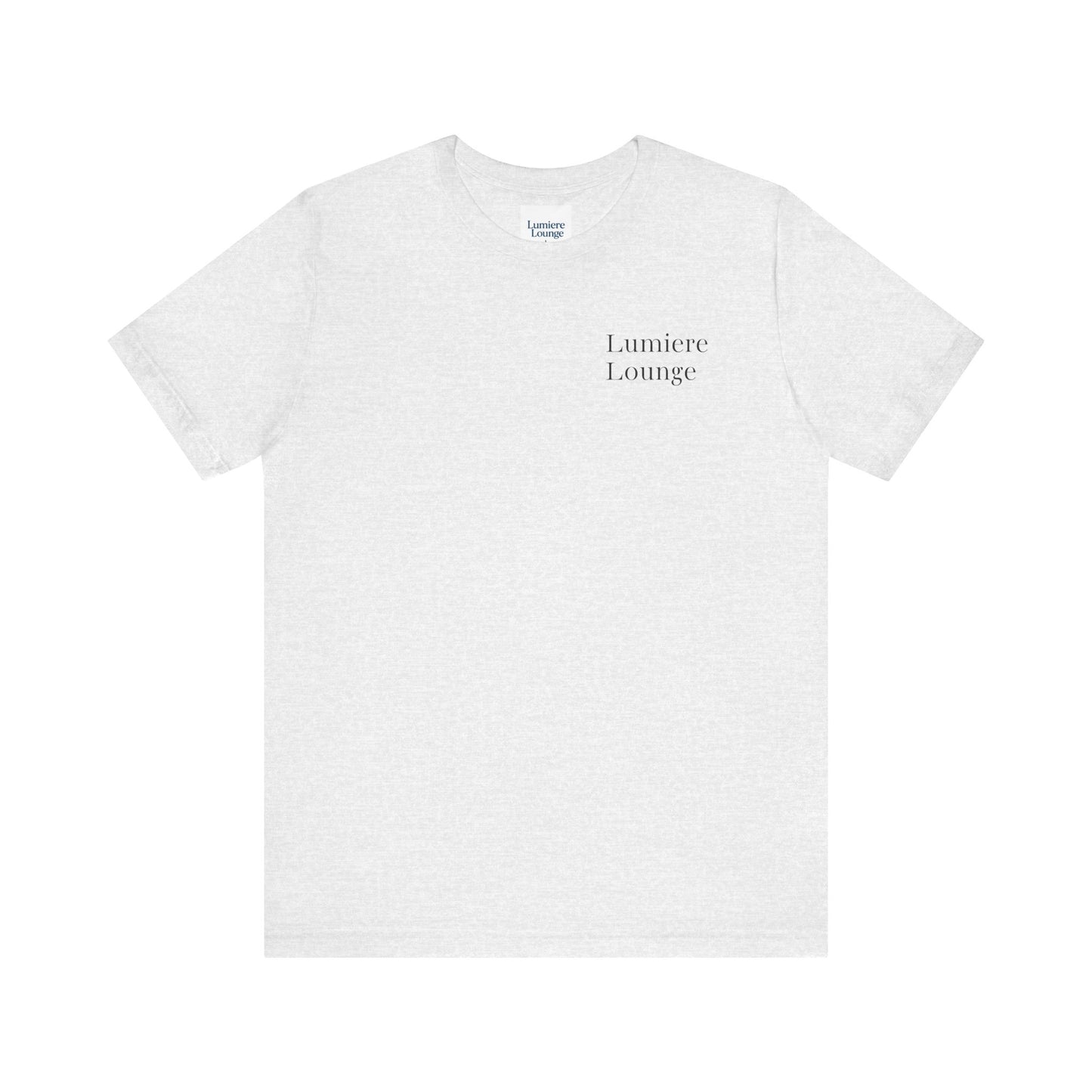 Lumiere Lounge Unisex Jersey Tee - Cozy Casual Wear for Every Occasion, Gift for Friends, Graphic T-Shirt, Lounge Wear, Summer Style