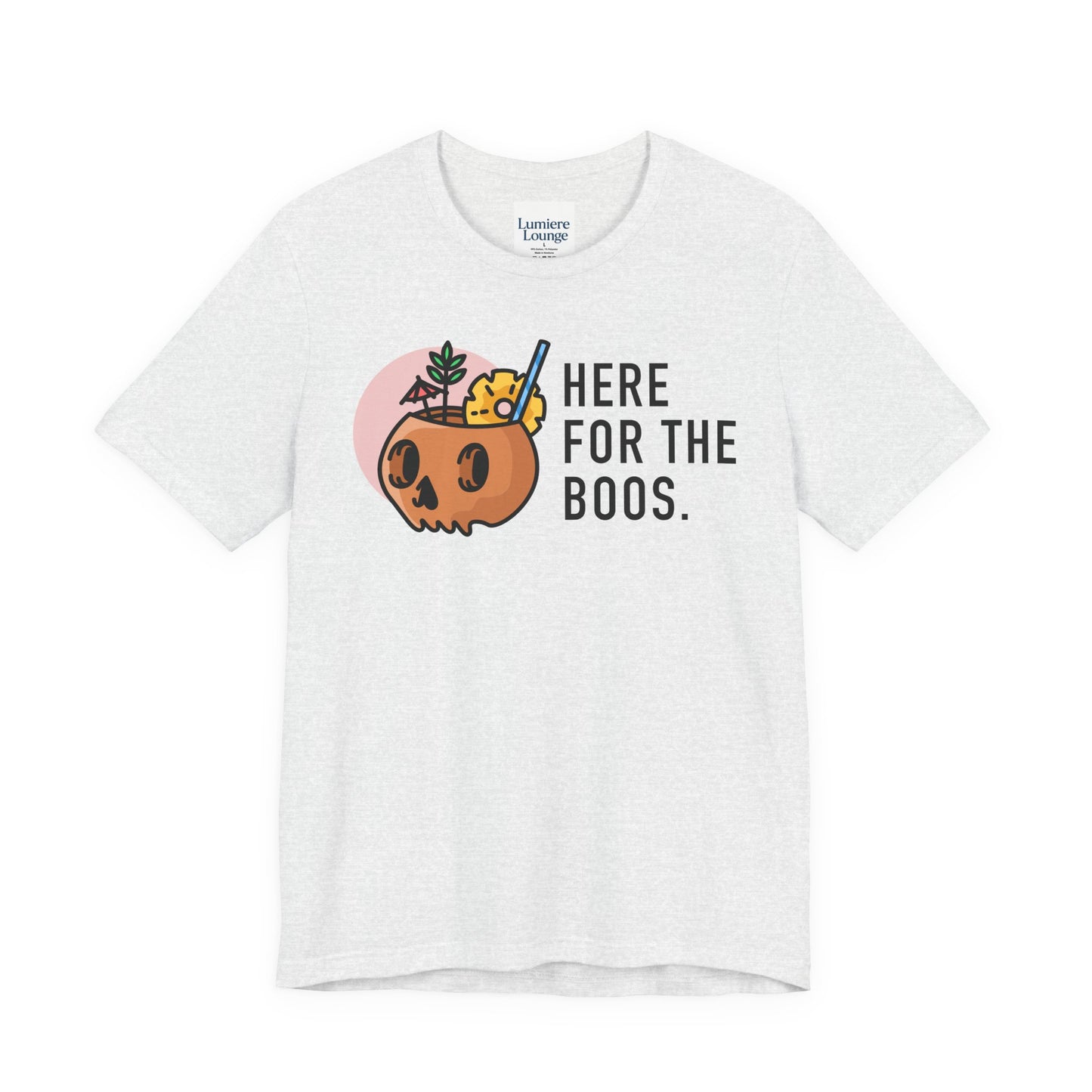 Halloween Graphic Tee - Here for the Boos Funny T-Shirt, Unisex Spooky shirt
