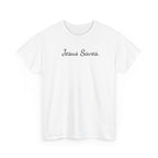 Jesus Saves Heavy Cotton Tee