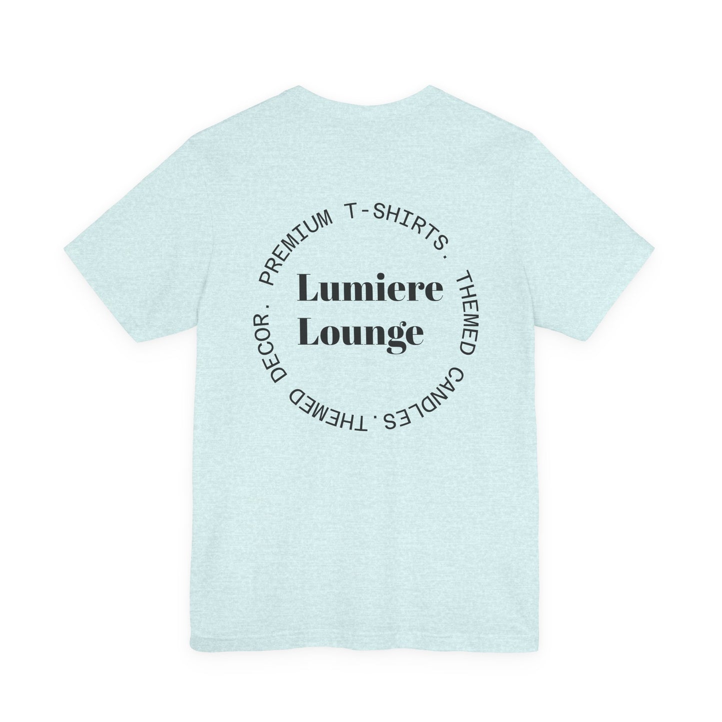 Lumiere Lounge Unisex Jersey Tee - Cozy Casual Wear for Every Occasion, Gift for Friends, Graphic T-Shirt, Lounge Wear, Summer Style