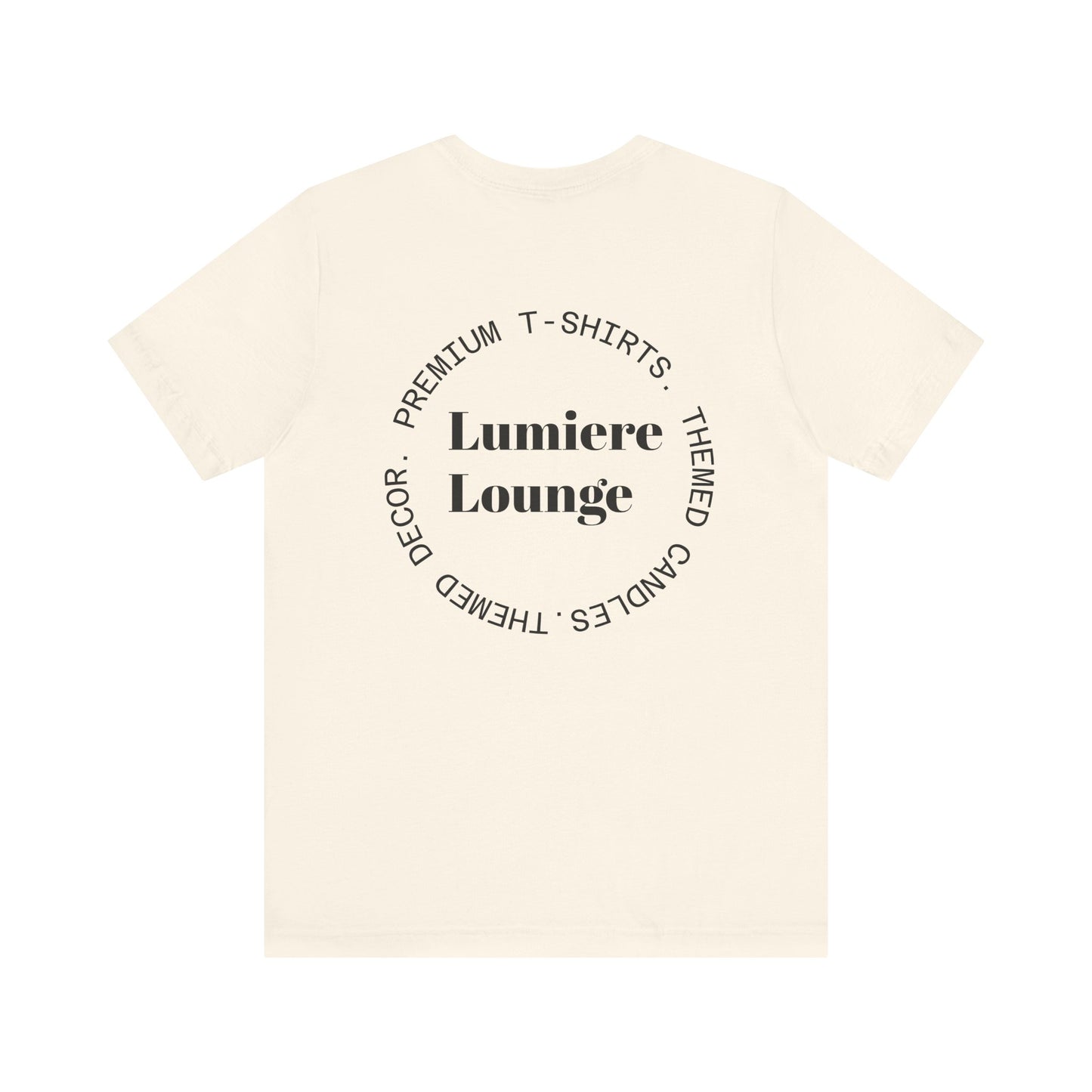 Lumiere Lounge Unisex Jersey Tee - Cozy Casual Wear for Every Occasion, Gift for Friends, Graphic T-Shirt, Lounge Wear, Summer Style
