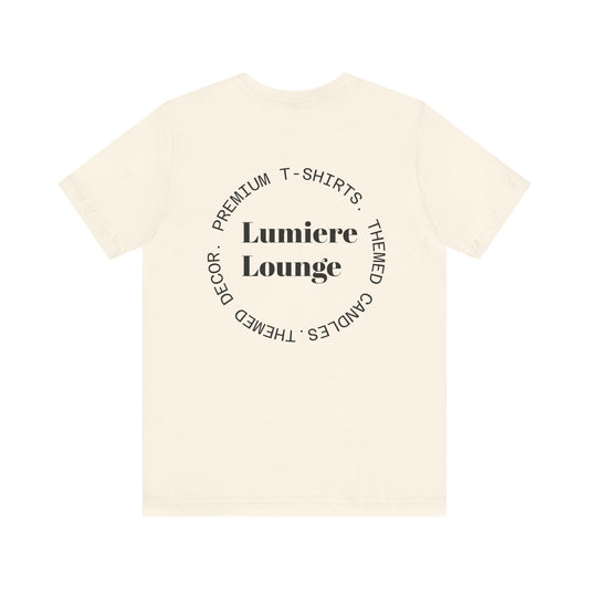Lumiere Lounge Unisex Jersey Tee - Cozy Casual Wear for Every Occasion, Gift for Friends, Graphic T-Shirt, Lounge Wear, Summer Style