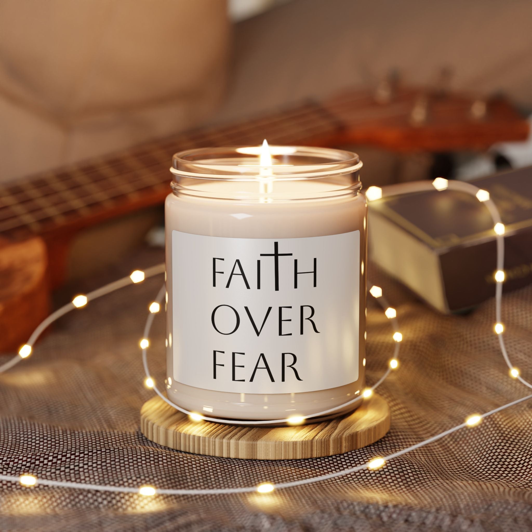 Faith Over Fear Soy Candle 9oz
