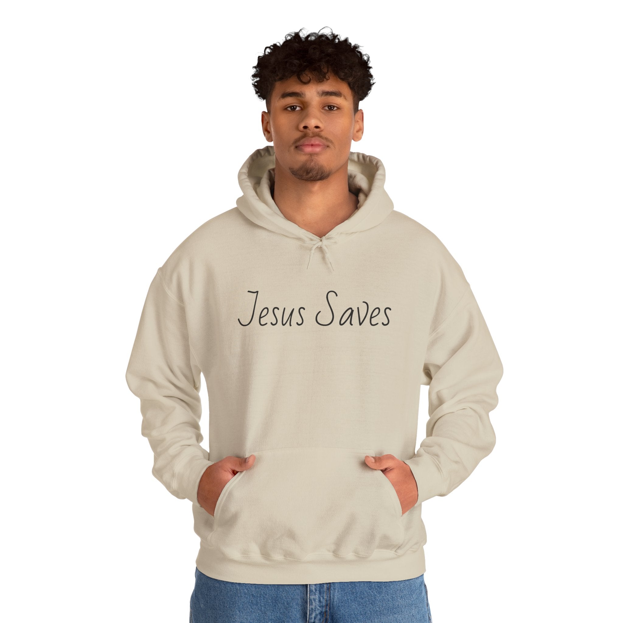 Jesus Saves Hoodie Sweatshirt