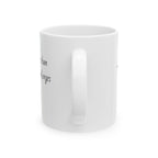 Inspirational Ceramic Mug - "God is greater than all of your challenges"