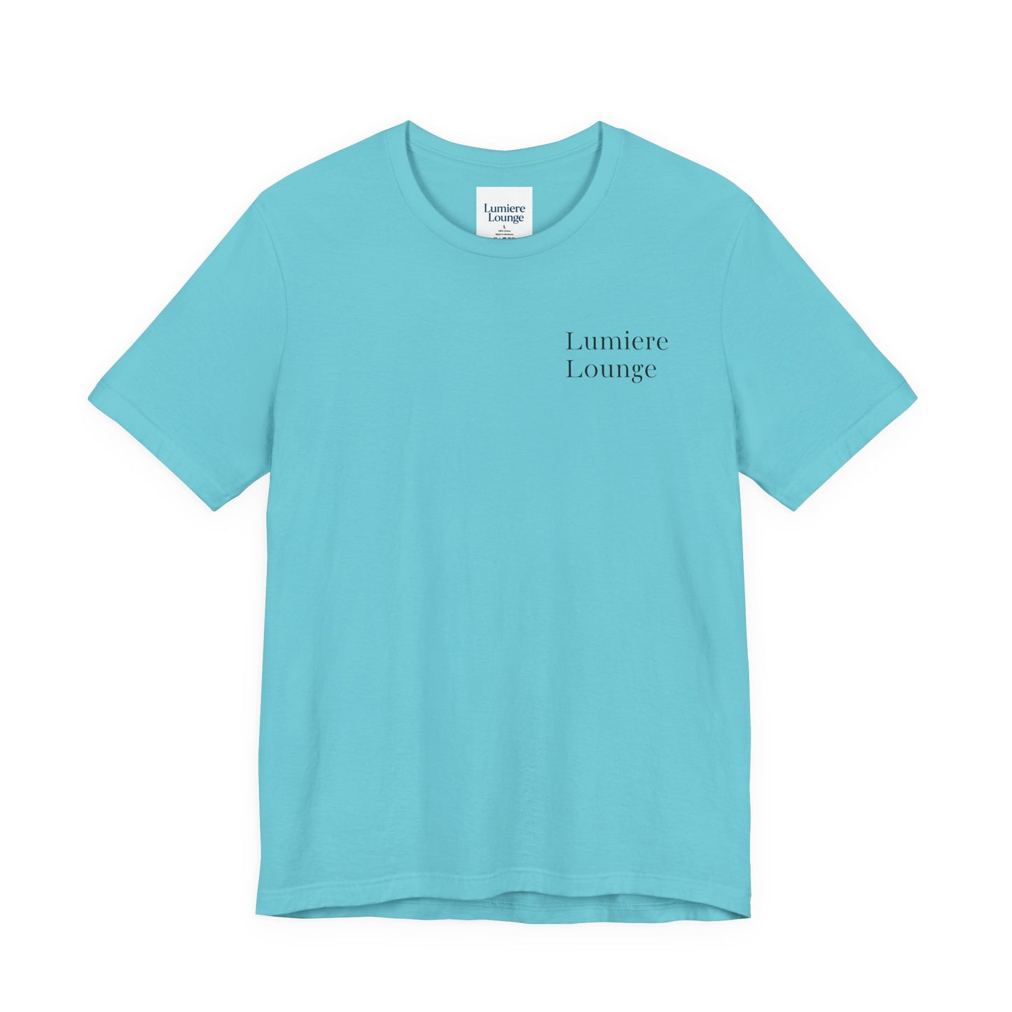 Lumiere Lounge Unisex Jersey Tee - Cozy Casual Wear for Every Occasion, Gift for Friends, Graphic T-Shirt, Lounge Wear, Summer Style