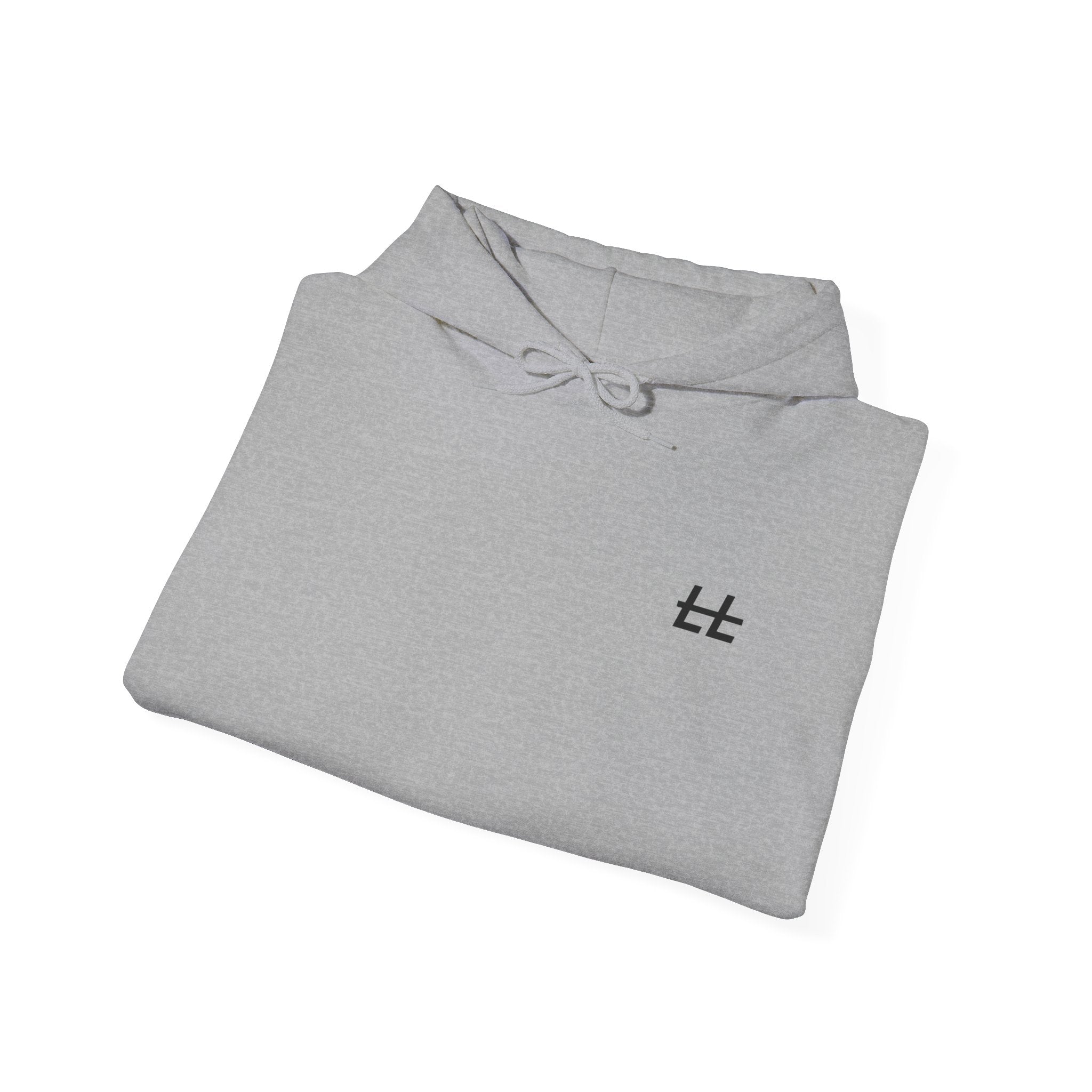 Hoodie with Bold Cross Design