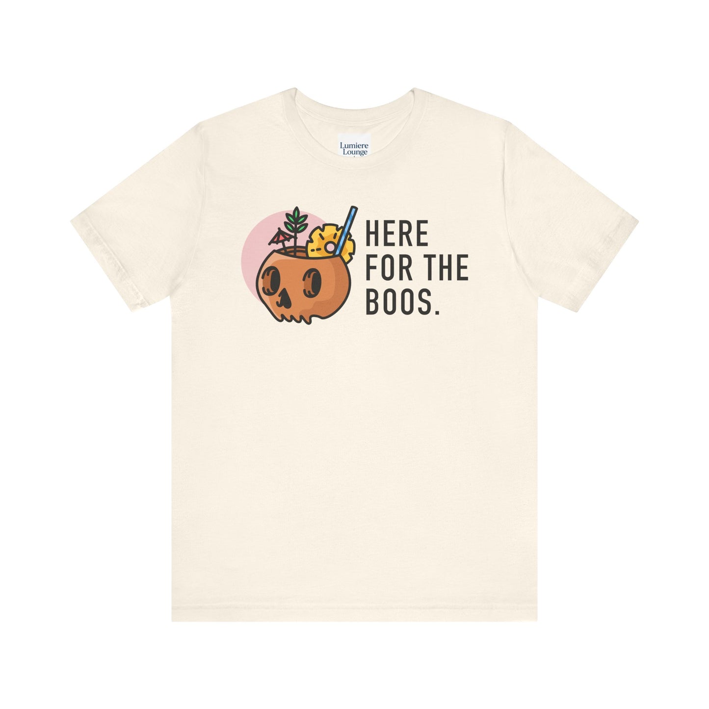 Halloween Graphic Tee - Here for the Boos Funny T-Shirt, Unisex Spooky shirt