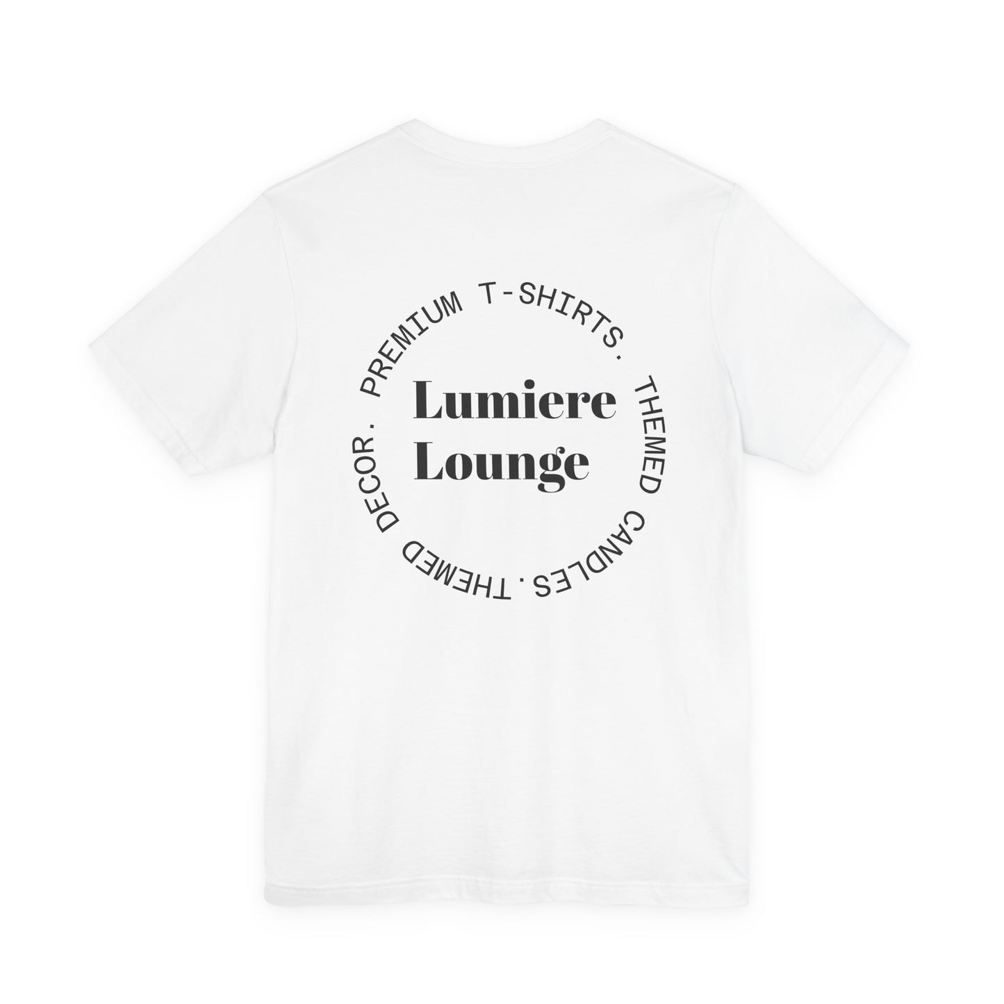Lumiere Lounge Unisex Jersey Tee - Cozy Casual Wear for Every Occasion, Gift for Friends, Graphic T-Shirt, Lounge Wear, Summer Style