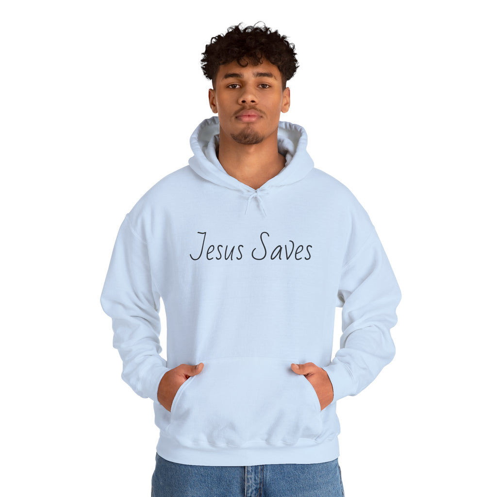 Jesus Saves Hoodie Sweatshirt