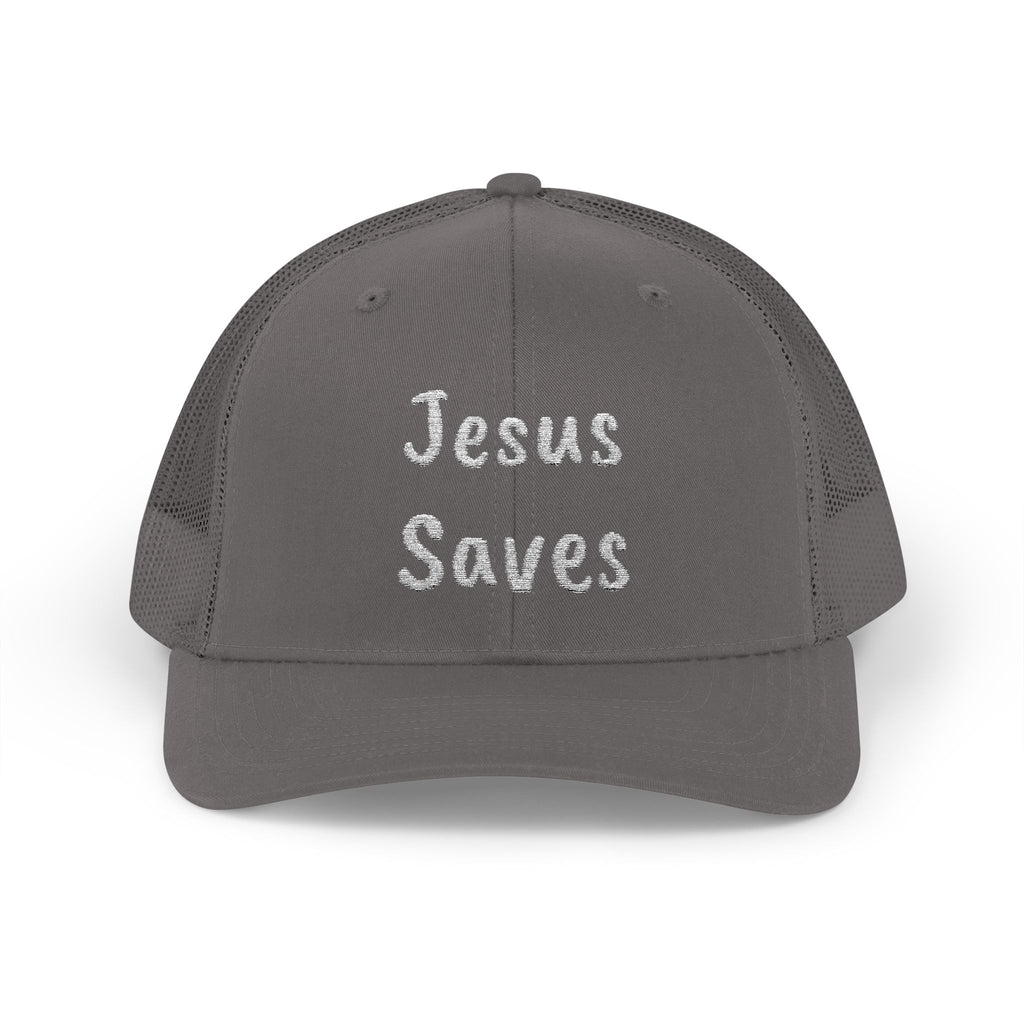 Christian Jesus Saves Snapback Trucker Cap Hat