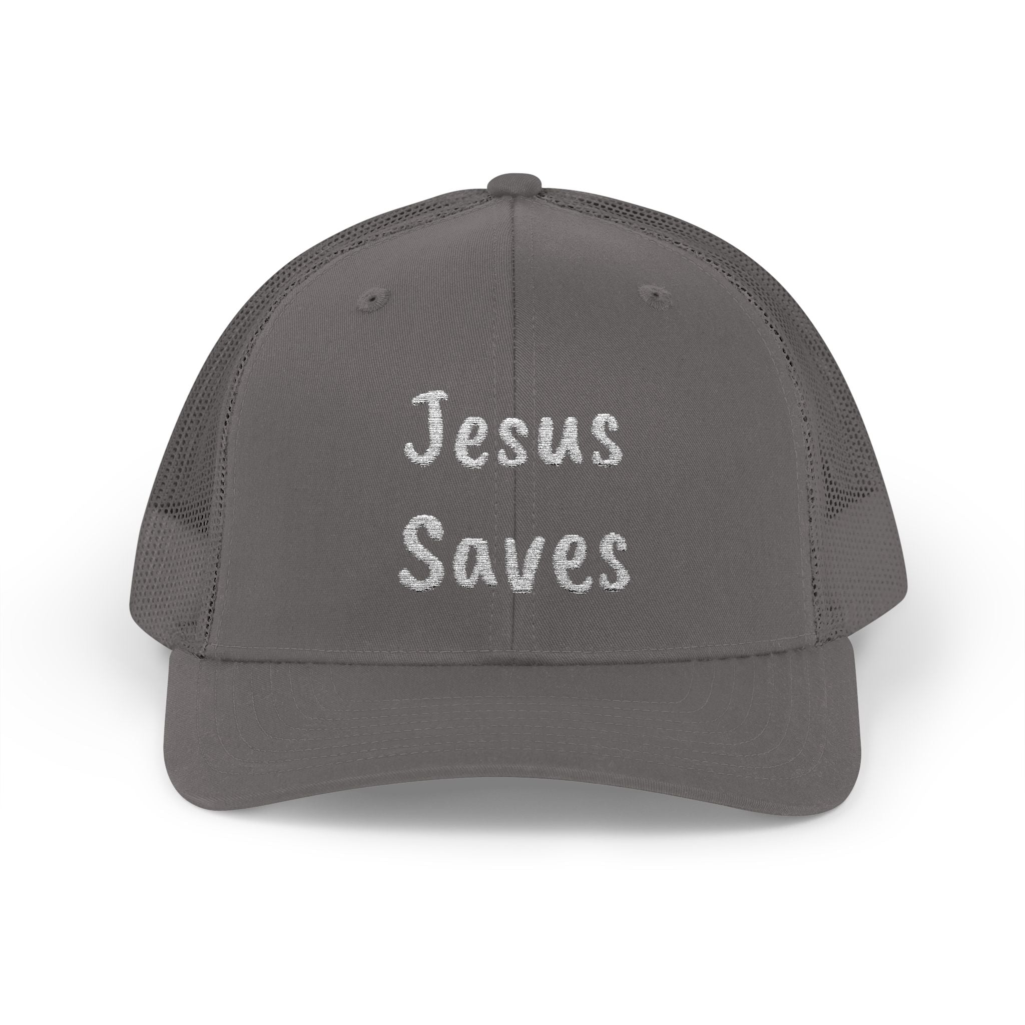 Christian Jesus Saves Snapback Trucker Cap Hat