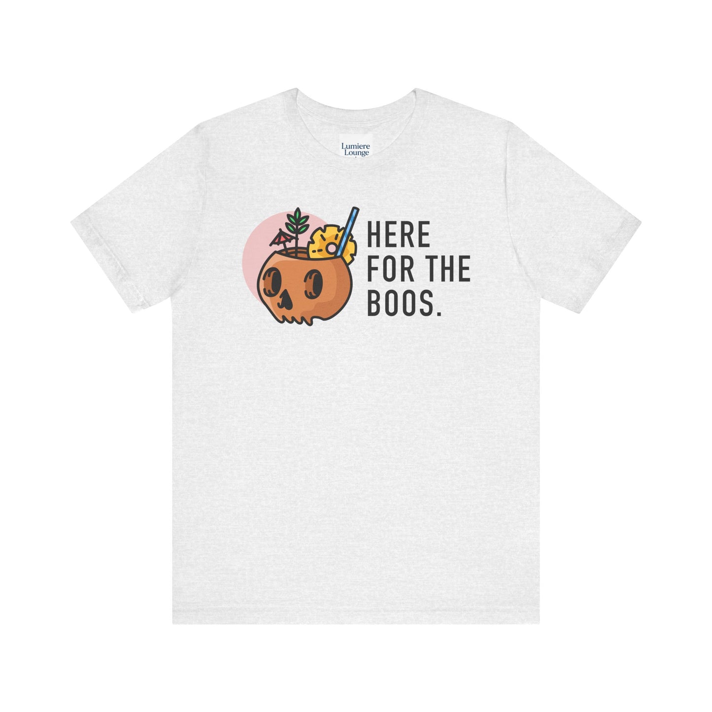 Halloween Graphic Tee - Here for the Boos Funny T-Shirt, Unisex Spooky shirt