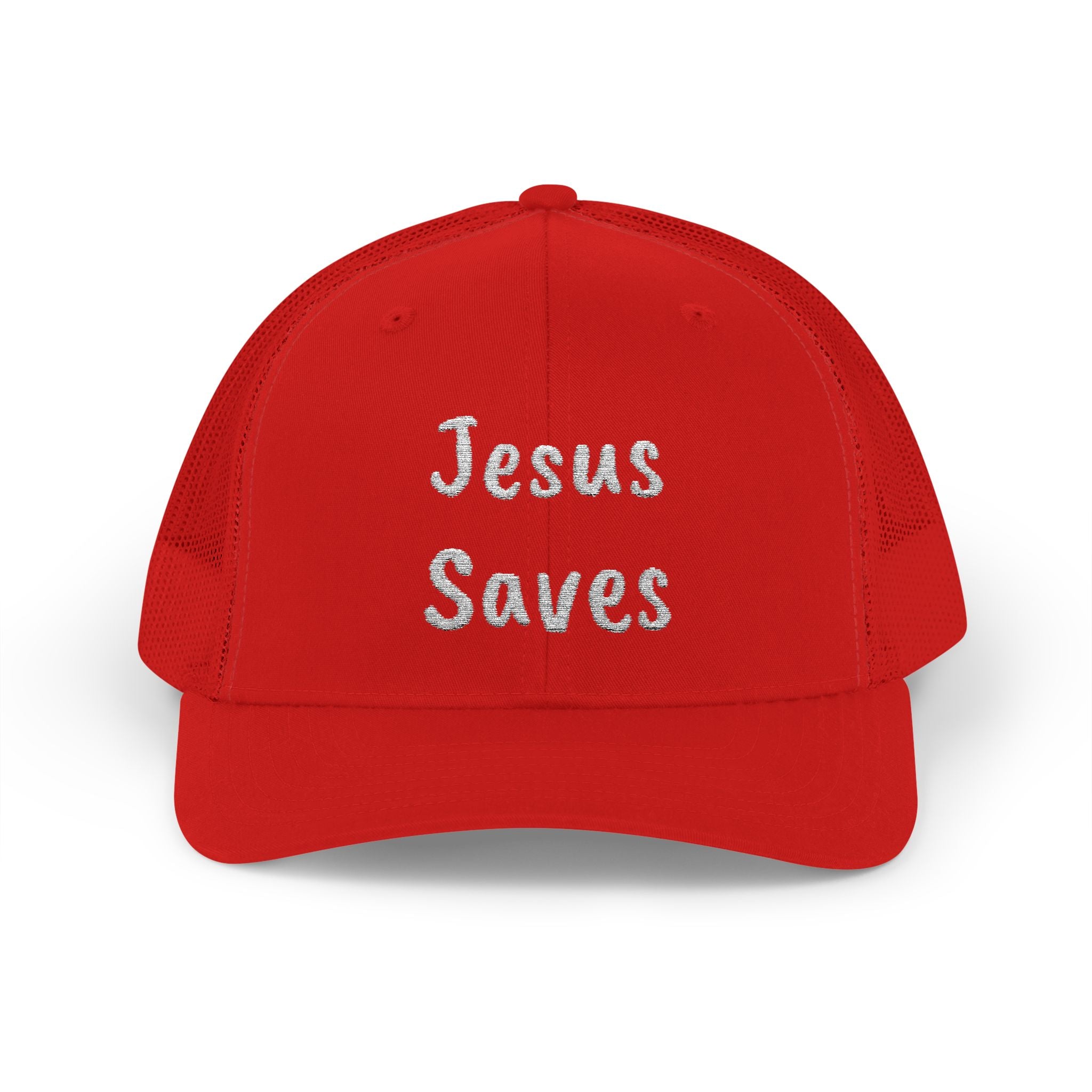 Christian Jesus Saves Snapback Trucker Cap Hat