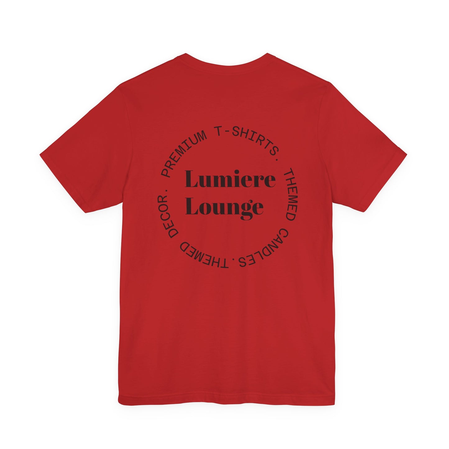 Lumiere Lounge Unisex Jersey Tee - Cozy Casual Wear for Every Occasion, Gift for Friends, Graphic T-Shirt, Lounge Wear, Summer Style