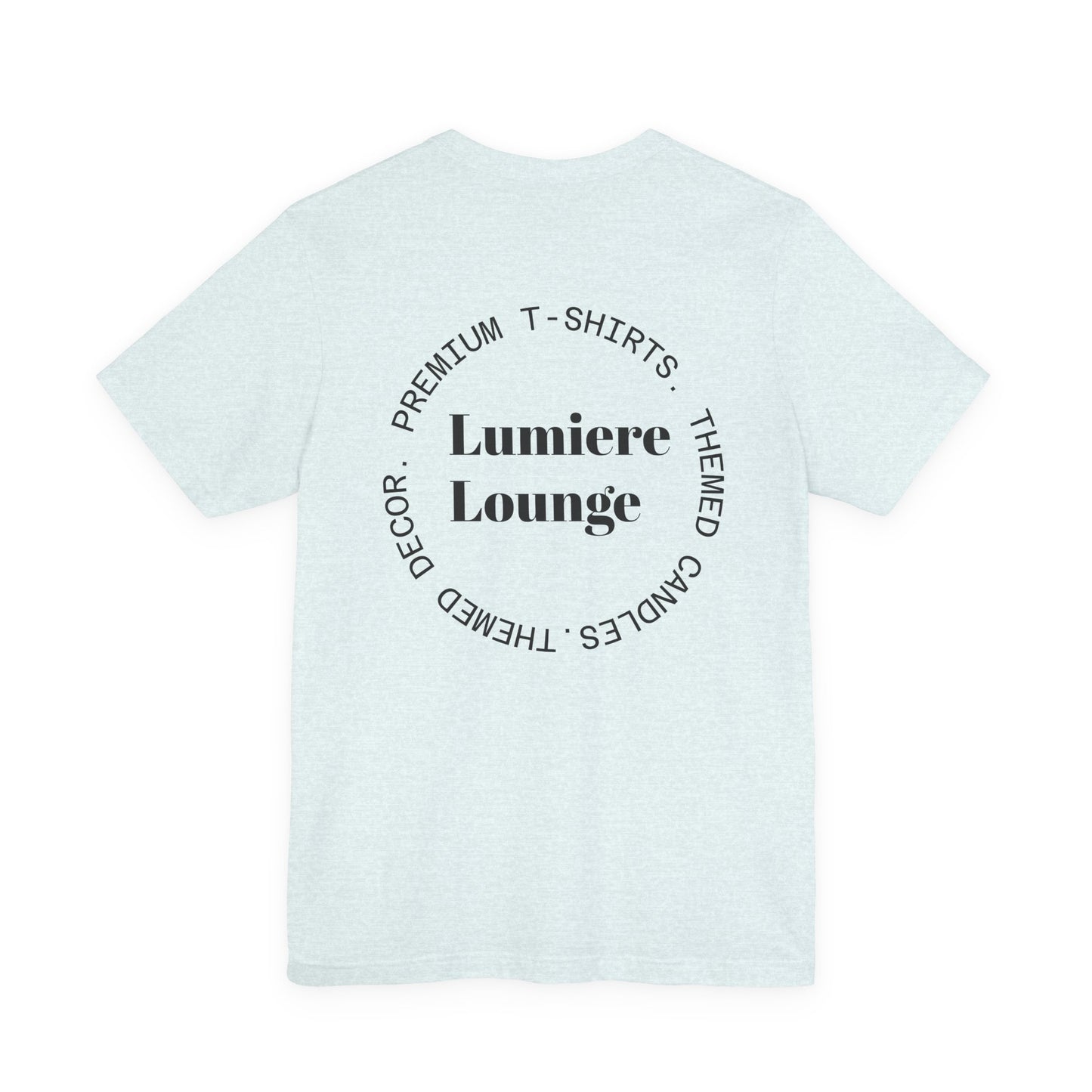 Lumiere Lounge Unisex Jersey Tee - Cozy Casual Wear for Every Occasion, Gift for Friends, Graphic T-Shirt, Lounge Wear, Summer Style