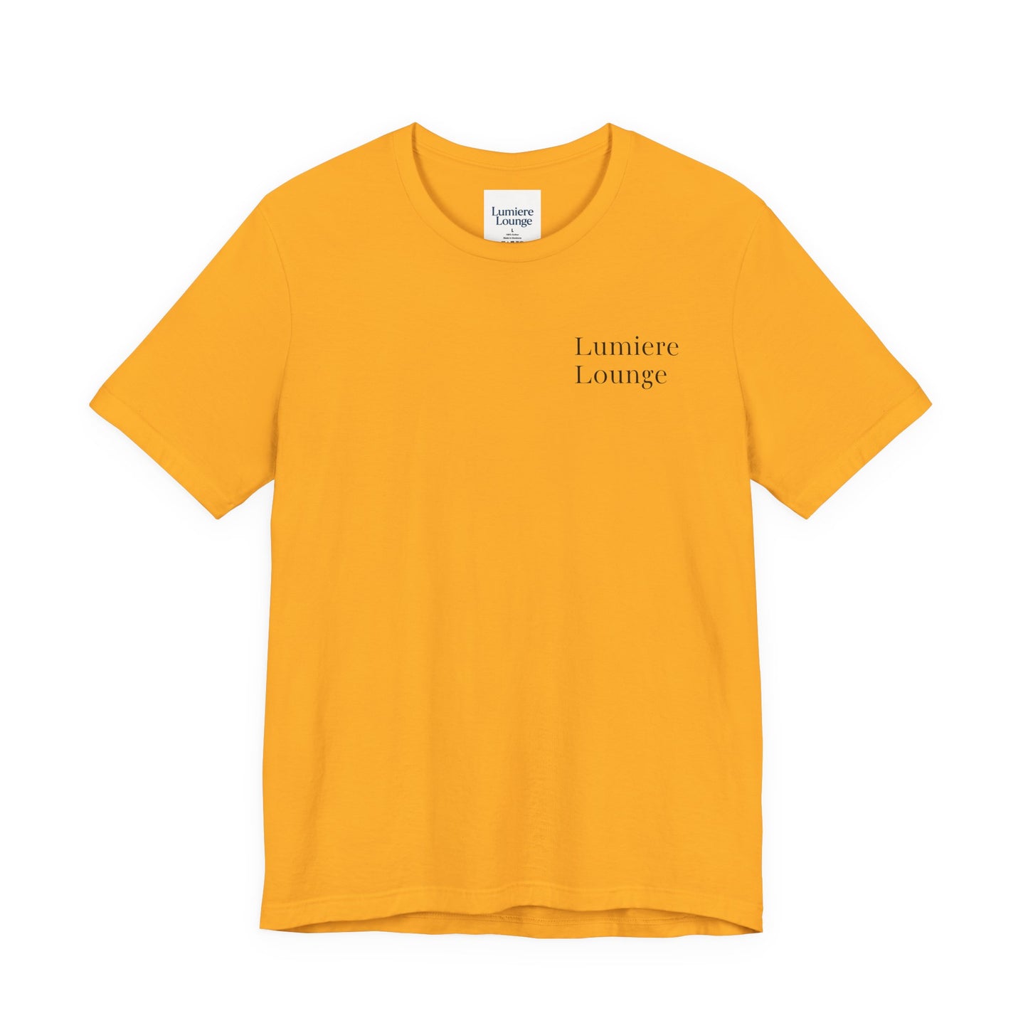 Lumiere Lounge Unisex Jersey Tee - Cozy Casual Wear for Every Occasion, Gift for Friends, Graphic T-Shirt, Lounge Wear, Summer Style