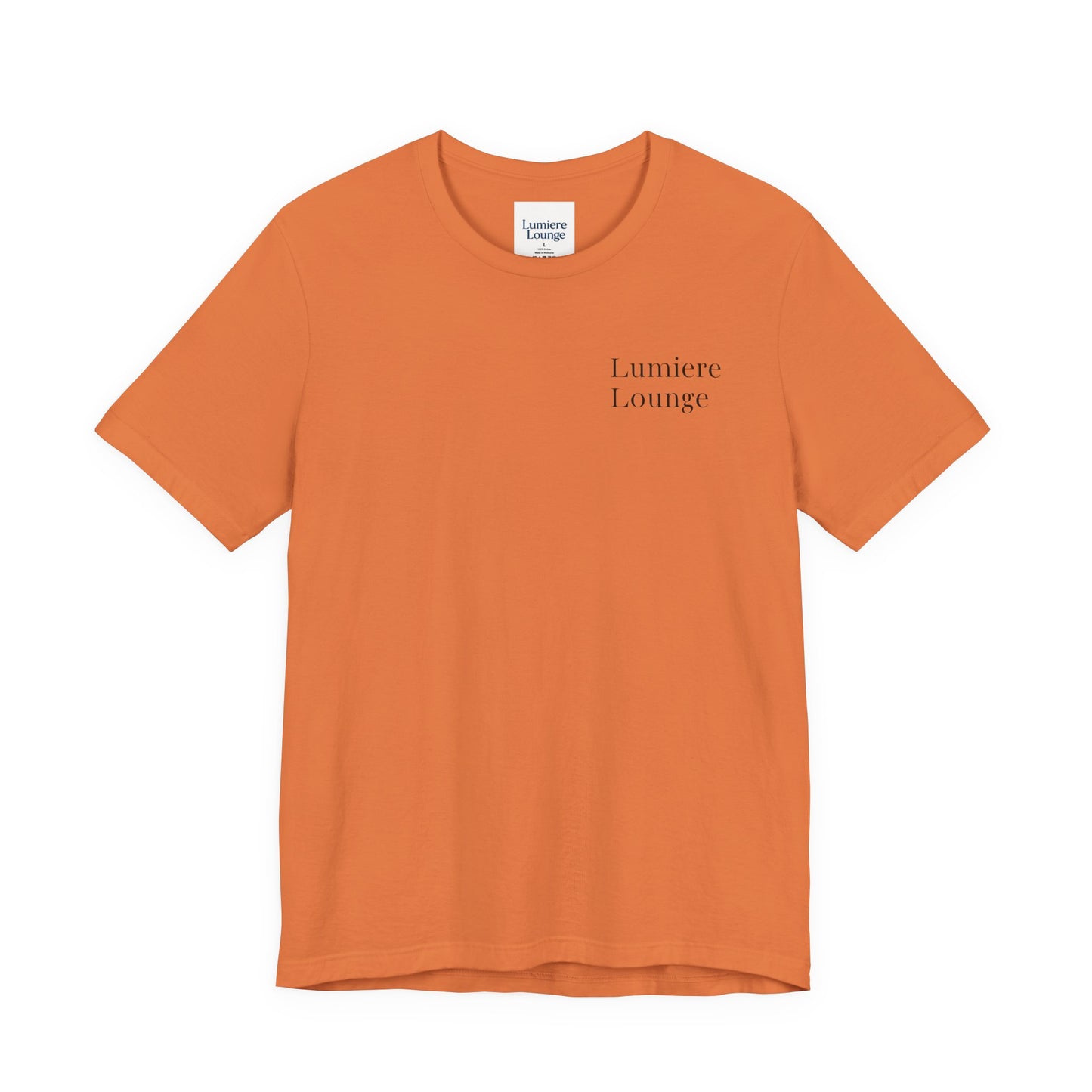 Lumiere Lounge Unisex Jersey Tee - Cozy Casual Wear for Every Occasion, Gift for Friends, Graphic T-Shirt, Lounge Wear, Summer Style
