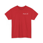 Cotton Tee with Psalm 23 Quoted