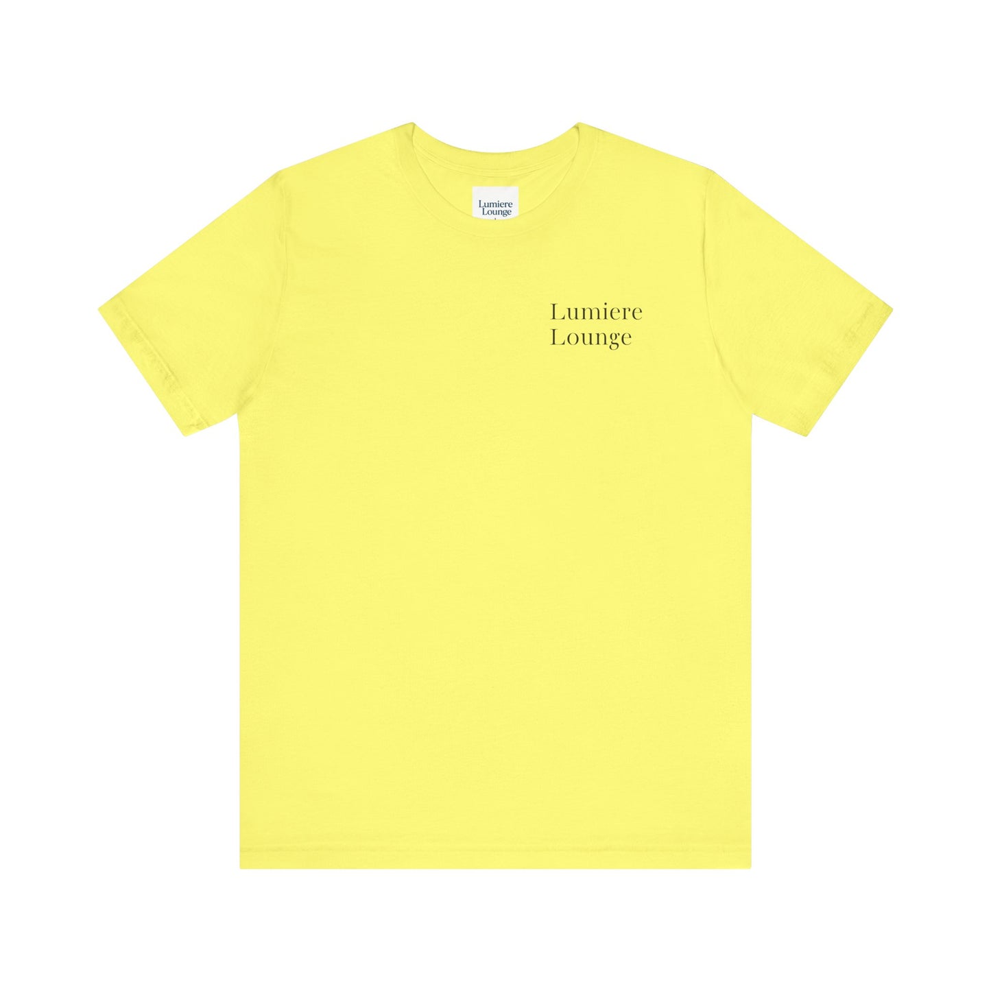 Lumiere Lounge Unisex Jersey Tee - Cozy Casual Wear for Every Occasion, Gift for Friends, Graphic T-Shirt, Lounge Wear, Summer Style