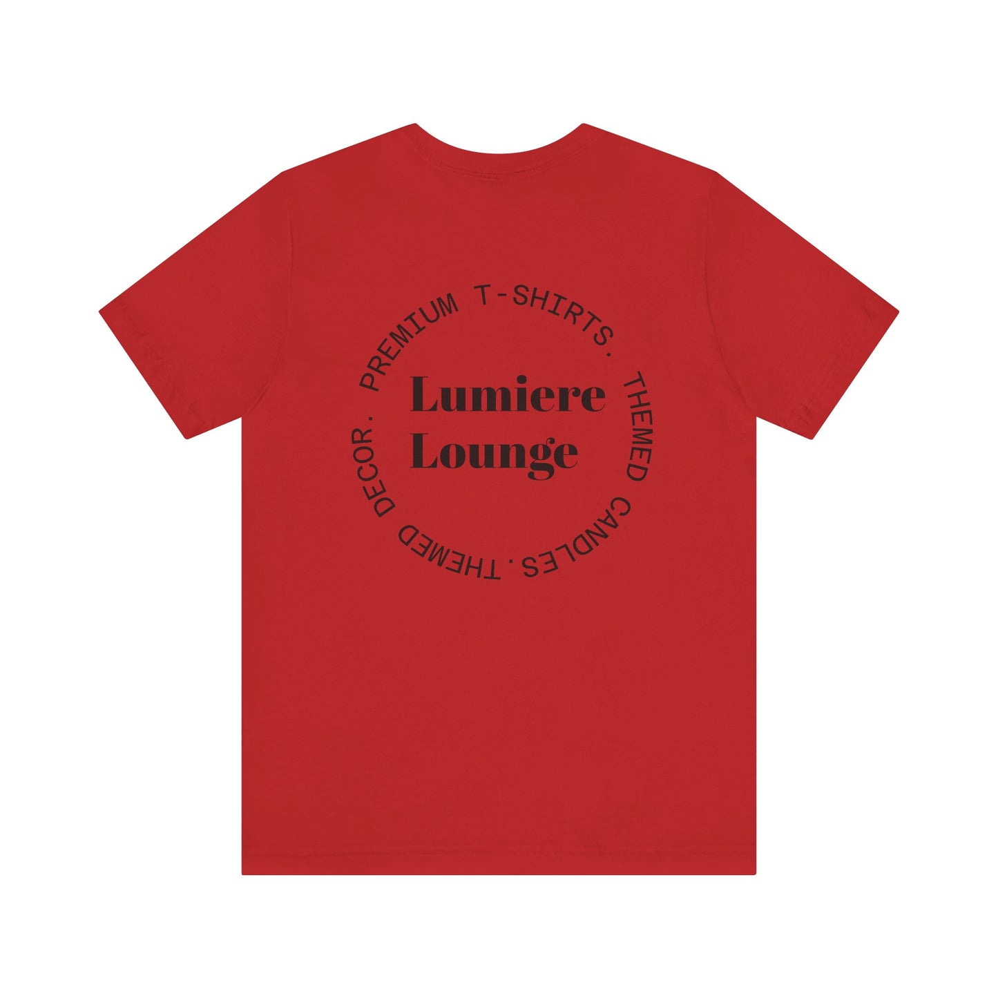 Lumiere Lounge Unisex Jersey Tee - Cozy Casual Wear for Every Occasion, Gift for Friends, Graphic T-Shirt, Lounge Wear, Summer Style