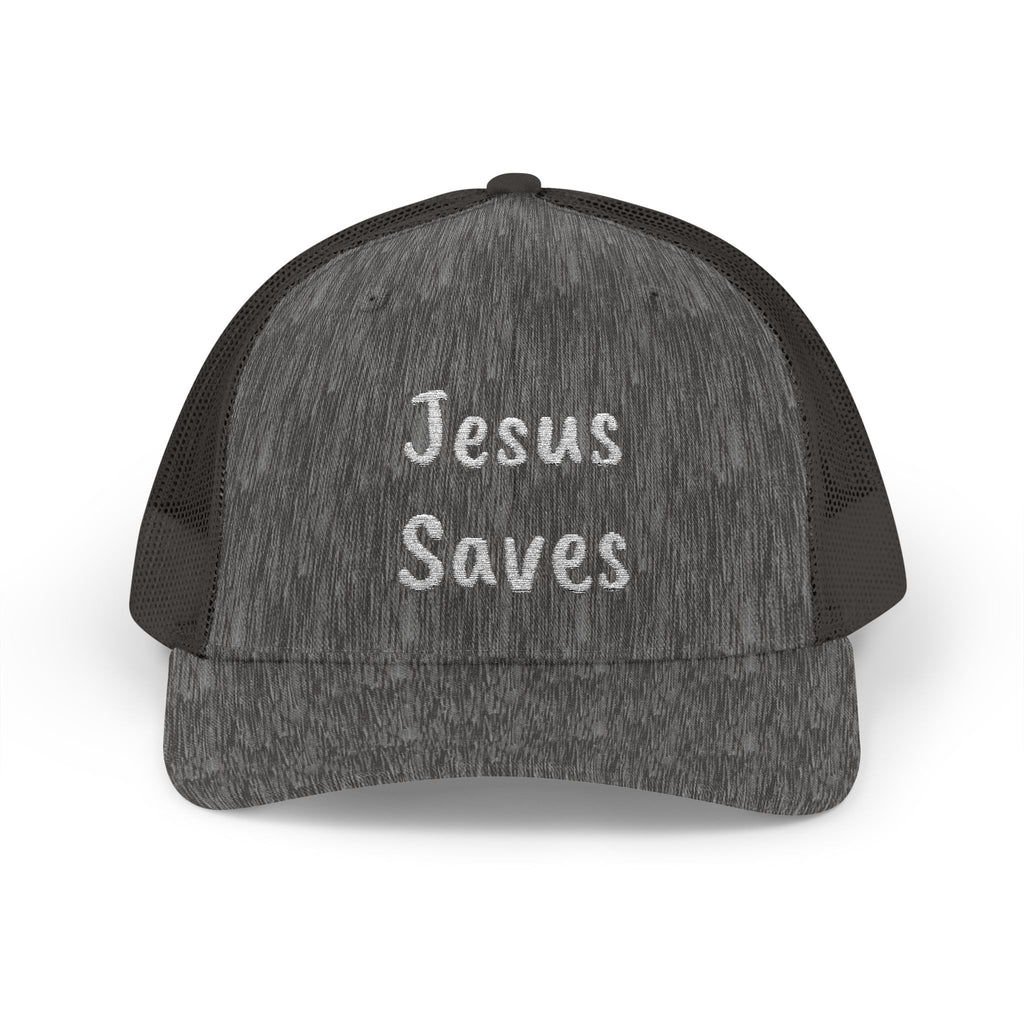 Christian Jesus Saves Snapback Trucker Cap Hat