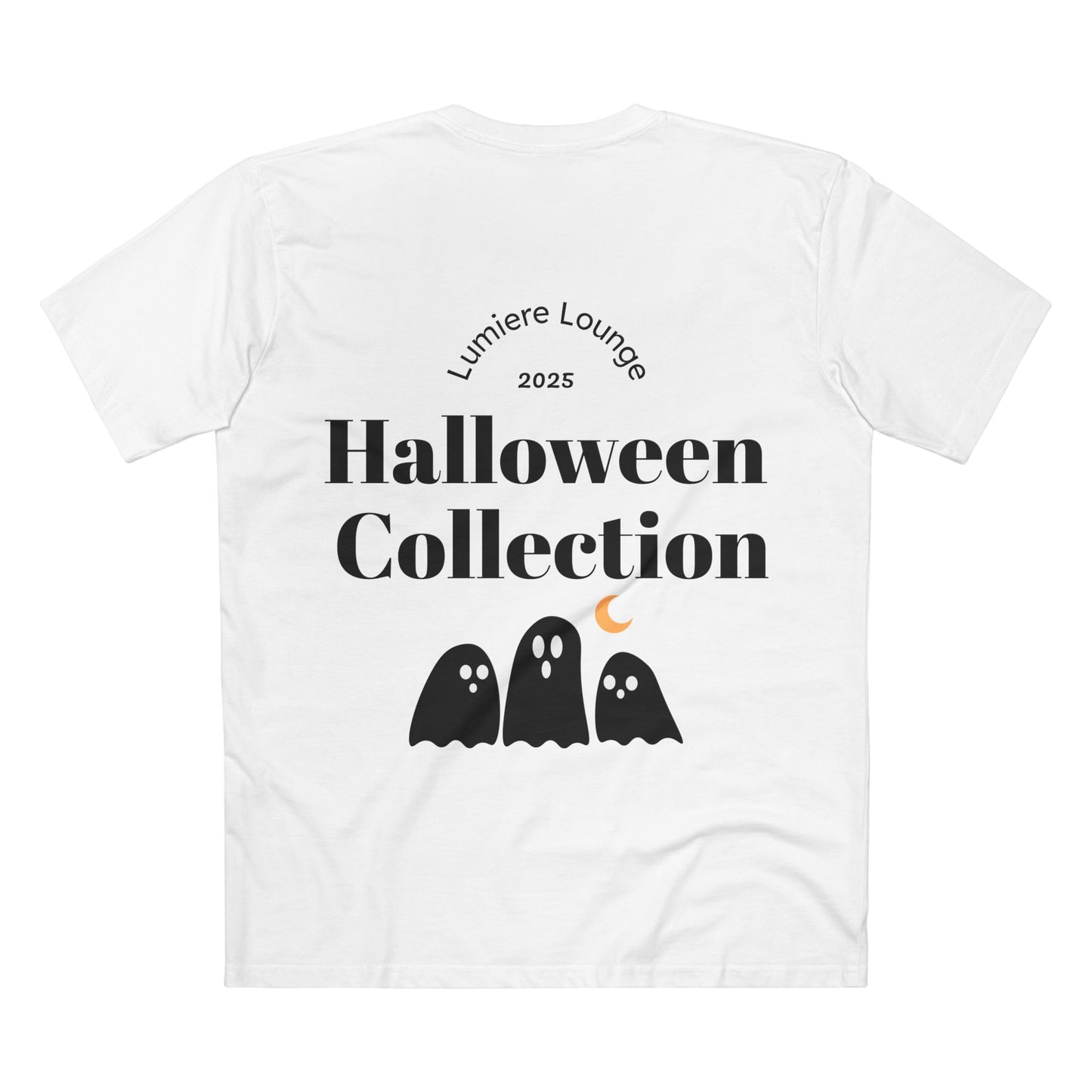 LIMITED EDITION Lumiere Lounge Halloween Collection Ghost Tee, Casual T-Shirt, Spooky Vibes Apparel, Fall Fashion, Holiday Spirit Clothing