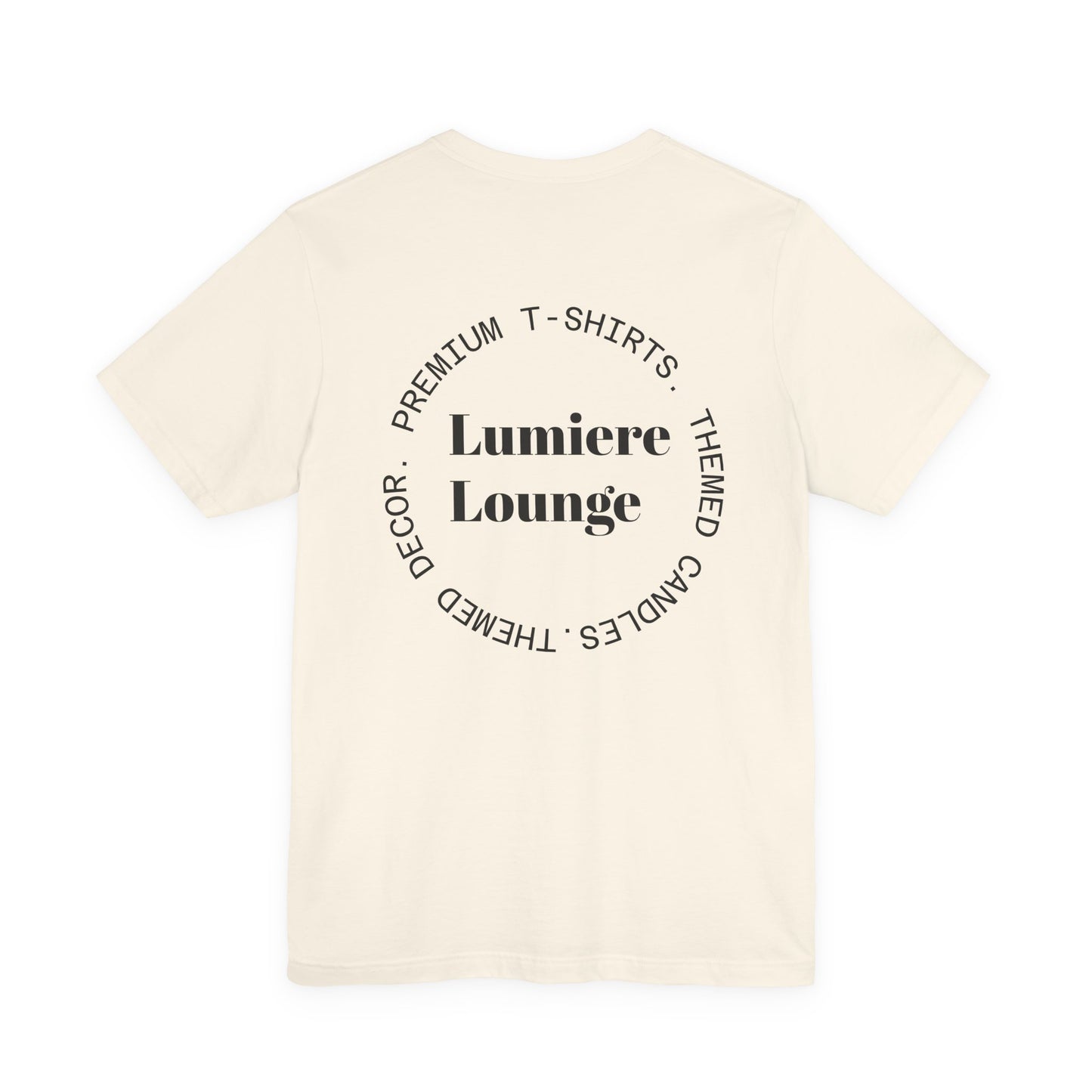 Lumiere Lounge Unisex Jersey Tee - Cozy Casual Wear for Every Occasion, Gift for Friends, Graphic T-Shirt, Lounge Wear, Summer Style