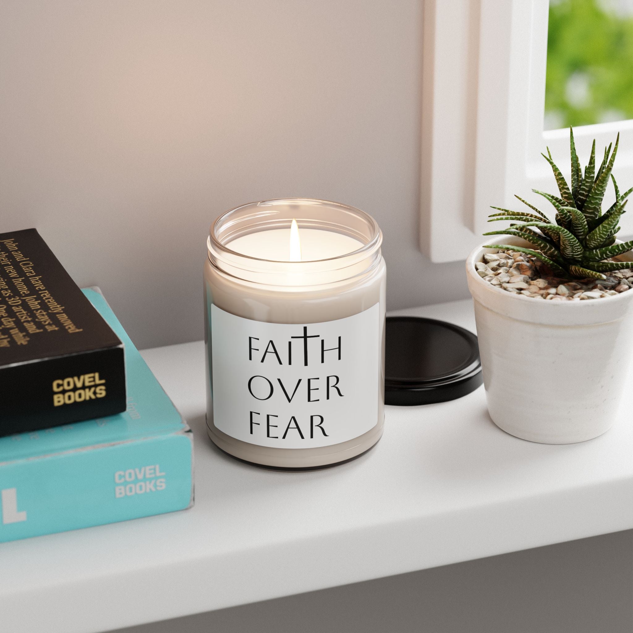 Faith Over Fear Soy Candle 9oz