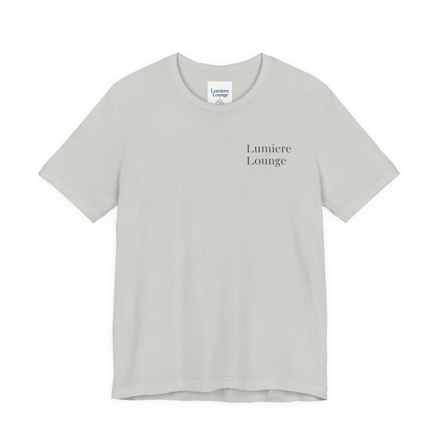 Lumiere Lounge Unisex Jersey Tee - Cozy Casual Wear for Every Occasion, Gift for Friends, Graphic T-Shirt, Lounge Wear, Summer Style