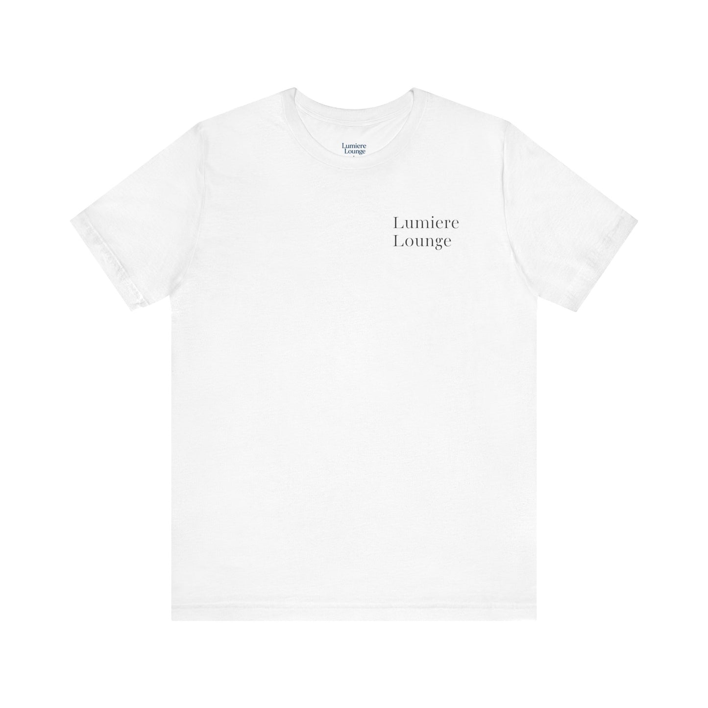 Lumiere Lounge Unisex Jersey Tee - Cozy Casual Wear for Every Occasion, Gift for Friends, Graphic T-Shirt, Lounge Wear, Summer Style