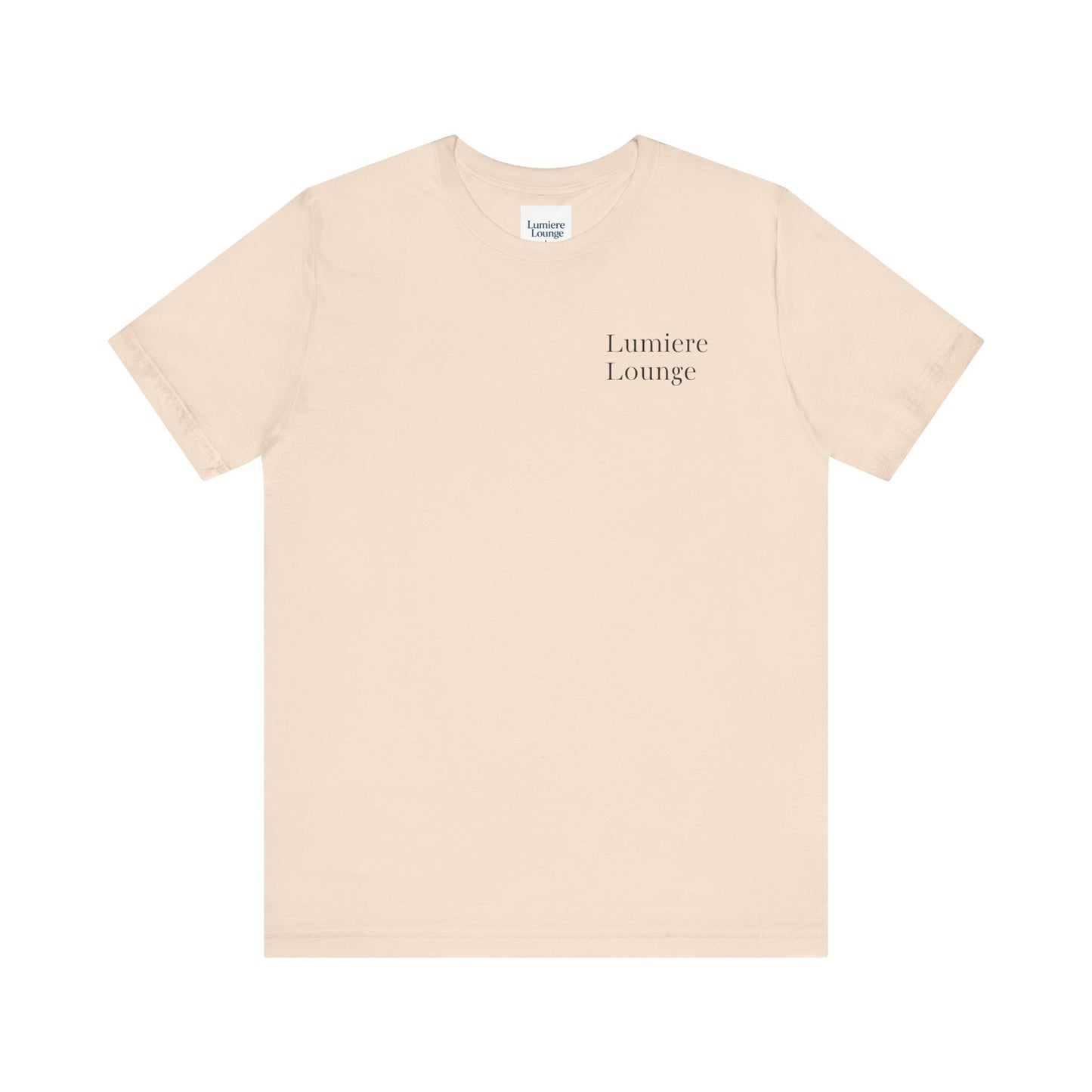Lumiere Lounge Unisex Jersey Tee - Cozy Casual Wear for Every Occasion, Gift for Friends, Graphic T-Shirt, Lounge Wear, Summer Style