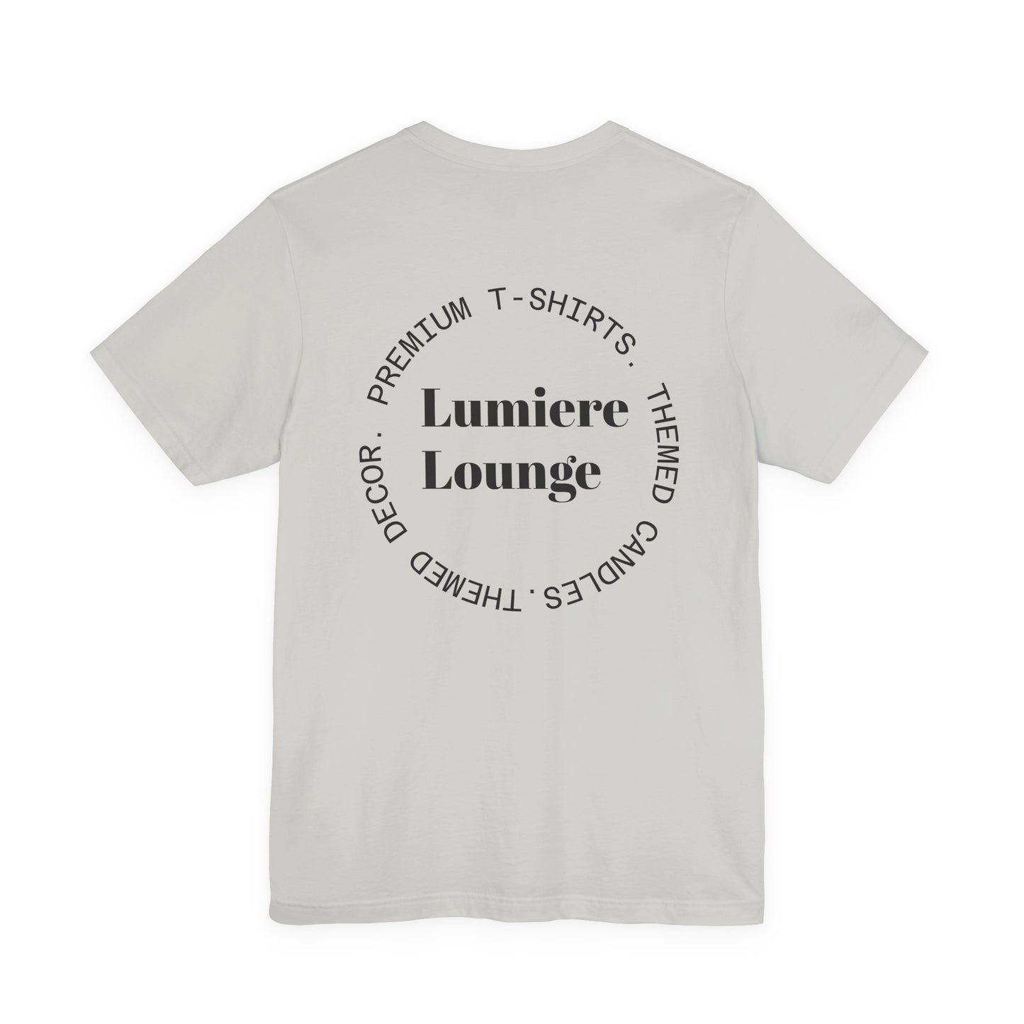 Lumiere Lounge Unisex Jersey Tee - Cozy Casual Wear for Every Occasion, Gift for Friends, Graphic T-Shirt, Lounge Wear, Summer Style